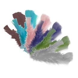 Dekorationsfjädrar Pastell