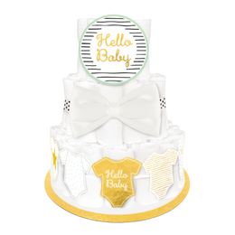 Dekorationskit Blöjtårta Hello Baby
