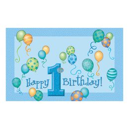 Lysbildefremvisning - Dekorationssæt til Børnestol 1 År Blå