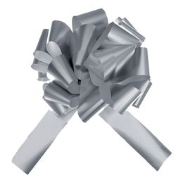 Dekorationsrosett Stor Silver