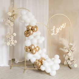 Bildspel - Dekorationsställning Båge Guld