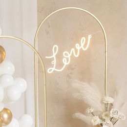 Bildspel - Dekorationsställning Båge Guld