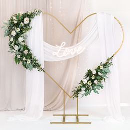 Bildspel - Dekorationsställning Hjärta Guld