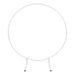 Bildspel - Dekorationsställning Rund Liten Vit