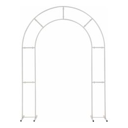 Lysbildefremvisning - Dekorationsstativ i Metal Hvid