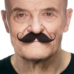 Salapoliisin viikset musta