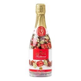 Delafaille-suklaatryffelit samppanjapullossa