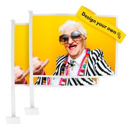 Lysbildefremvisning - Design Din Egen Bilflagg