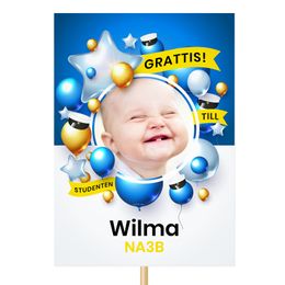 Bildspel - Designa Din Egen Studentskylt