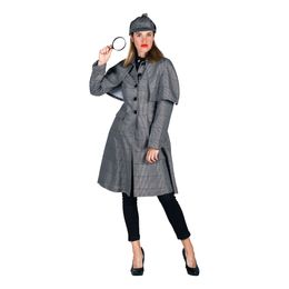 Detektiv Dam Maskeraddräkt