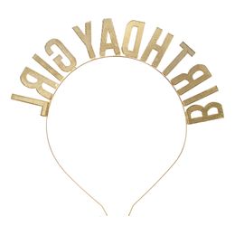 Bildspel - Diadem Birthday Girl i Metall