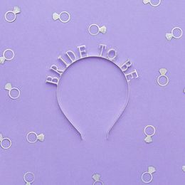 Lysbildefremvisning - Hårbøyle Bride To Be Sølv