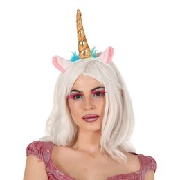 Diadem Enhjørning Gull