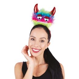 Bildspel - Diadem Fluffigt Monster med Horn