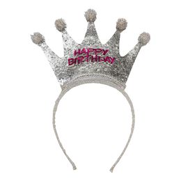 Diadem Happy Birthday med Krona