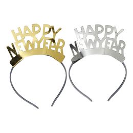 Diadem Happy New Year Silver/Guld