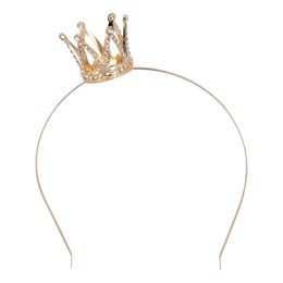 Diadem i Metall Guldkrona