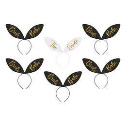 Bildspel - Diadem Kit Bride & Bride Squad Svart/Vit