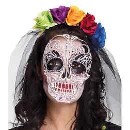 Diadem med Mask Day of the Dead