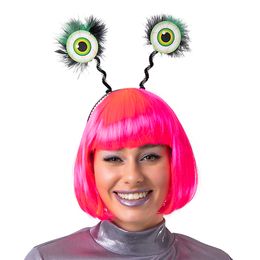 Lysbildefremvisning - Hårbøjle med Monsterøjne