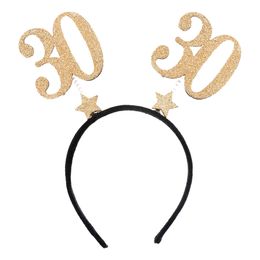 Bildspel - Diadem med Siffra Guld