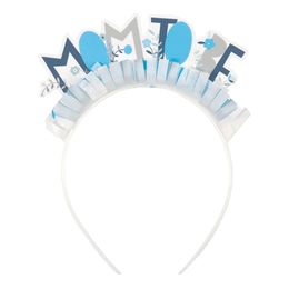 Diadem Mum To Be Blå