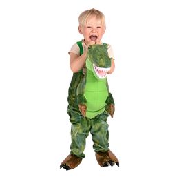 Bildspel - Dinosaurie Barn Ridande Maskeraddräkt