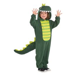 Dinosaurie Onesie Barn Maskeraddräkt