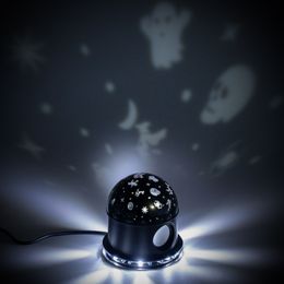 Discolampe Halloween med Ljudeffekter
