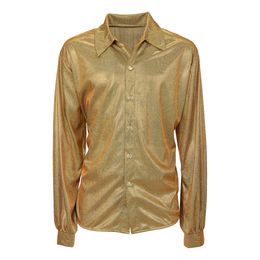 Bildspel - Discoskjorta Guld