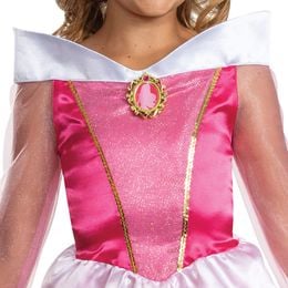 Lysbildefremvisning - Disney Aurora Kjole Barn Karnevalskostyme