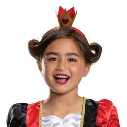 Lysbildefremvisning - Disney Dronning Hjerter Dame Barn Karnevalskostyme