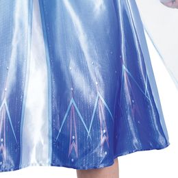 Bildspel - Disney Elsa Frozen/Frost Klänning Maskeraddräkt