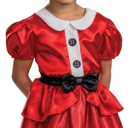 Bildspel - Disney Mimmi Pigg Julklänning Barn Maskeraddräkt