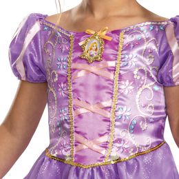 Bildspel - Disney Rapunzel Klänning Barn Maskeraddräkt