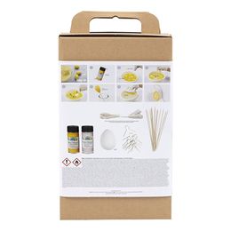 Lysbildefremvisning - DIY Kit Marmorering Påskeegg