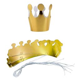 DIY Kongekroner i Pap Guld