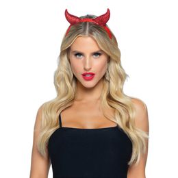 Djävulshorn Glittriga Röd