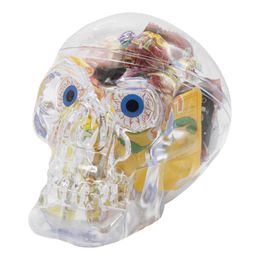 Lysbildefremvisning - Dødningehoved med Halloweenslik