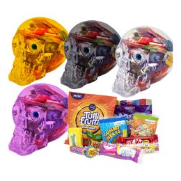 Dødningehoved med Halloweenslik