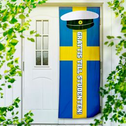 Dörrbanderoll Grattis Till Studenten