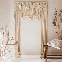 Lysbildefremvisning - Dørdekoration Makramé