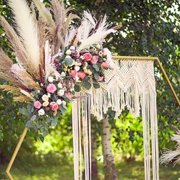 Lysbildefremvisning - Dørdekoration Makramé