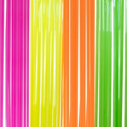 Dörrdraperi Neonfärger