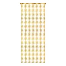 Dörrdraperi Stjärnor Guld