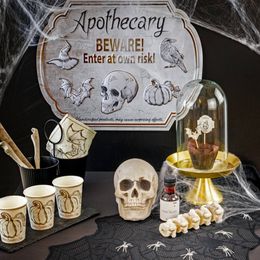 Bildspel - Dörrskylt Creepy Curiosities