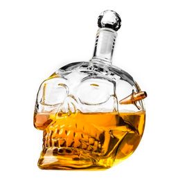 Dödskalle Karaff med Kula