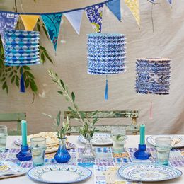 Diaesitys - Sininen Mosaiikki -riippulyhdyt