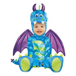 Drake Blå Bebis Maskeraddräkt