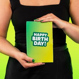 Lysbildefremvisning - Drikkeligt Lykønskningskort